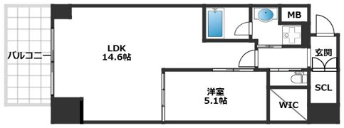 プレジオ神戸長田の間取り画像