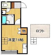 クレッシェンド西南の間取り画像