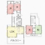クレリエール21藤白台の間取り画像
