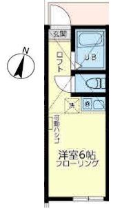 ユナイト黄金町アクトンストリートの間取り画像