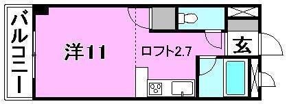 メゾン幸part2の間取り画像