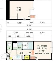 FIORIREⅡの間取り画像