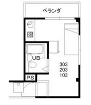 クレールサヤマハイツの間取り画像
