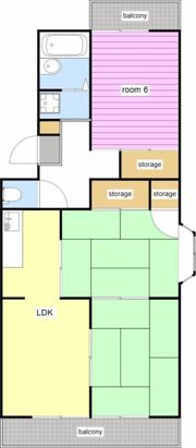 パークマンションの間取り画像