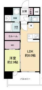 セレニテ天六ミラクの間取り画像