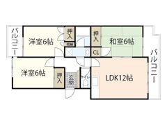 高須シティハウスの間取り画像