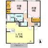 メルベーユ A棟の間取り画像