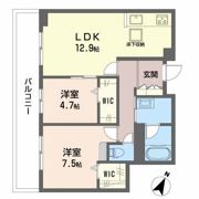 トリフォリアの間取り画像