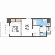 プライマル南森町パークビューの間取り画像