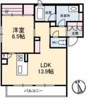 エスポワールの間取り画像