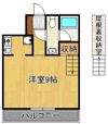 アルファNEXT北九州第2の間取り画像