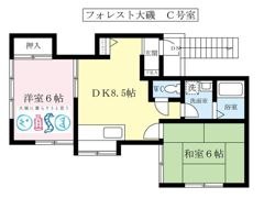 フォレスト大磯の間取り画像