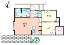 大岡山戸建の間取り画像