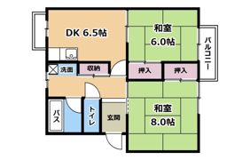 エステート守山Aの間取り画像