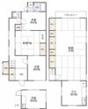 枚方市香里ケ丘貸家の間取り画像