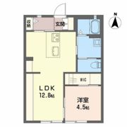 シャーメゾンさつき B棟の間取り画像
