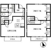 ワイズ エスポワールAの間取り画像