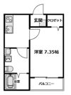 AugⅠの間取り画像