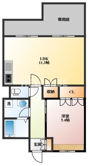 コンフォートレジデンス蓮の間取り画像