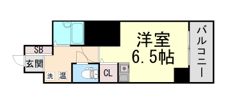 ヒューネット神戸元町の間取り画像