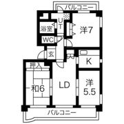 ベルデ森孝の間取り画像
