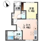 仮）日野市豊田アパート新築工事の間取り画像