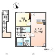 仮）日野市豊田アパート新築工事の間取り画像