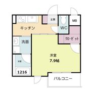 ヴィルヌーブ中之島の間取り画像