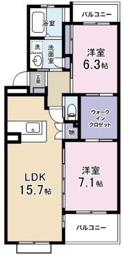 ルミナスの間取り画像