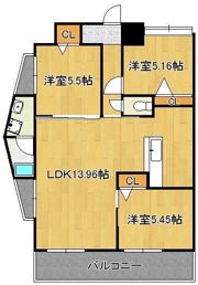リード大手町の間取り画像