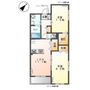 ルーク ジュミリアの間取り画像