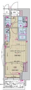 グランプレリス北浜ELNOVEAの間取り画像