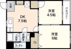 サンハイツ庚午の間取り画像
