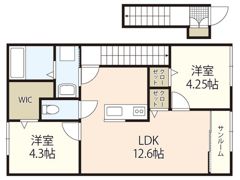 キャベンディッシュ上の浜の間取り画像