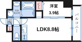 SDグランツ神戸ウエストの間取り画像