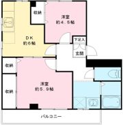 ザ・マンダリンハイツの間取り画像