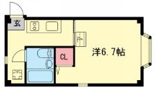北野ハウスの間取り画像