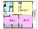ルミナス ローズの間取り画像