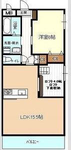 ミヨシハイツの間取り画像