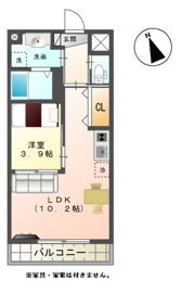 パークヒルズ榴ヶ岡 (PARK HILLS 榴ヶ岡)の間取り画像