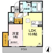 グレイスコートやまがの間取り画像