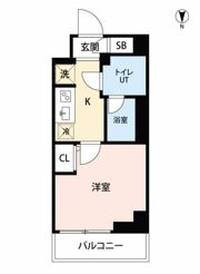 クラリッサ横浜ロッソの間取り画像