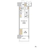 リビオメゾン新大阪の間取り画像