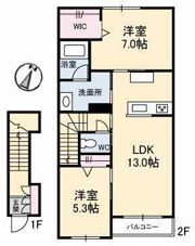 メゾン ドゥ オリーブの間取り画像