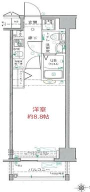 グランフォース北綾瀬の間取り画像