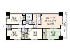 ホウライツルビルの間取り画像