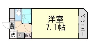 シャトラン弓木弐番館の間取り画像
