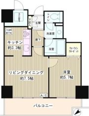 トレステージ目黒の間取り画像