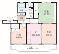 マモール北久里浜 A棟の間取り画像