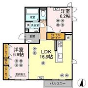 ルミエール庚午北の間取り画像